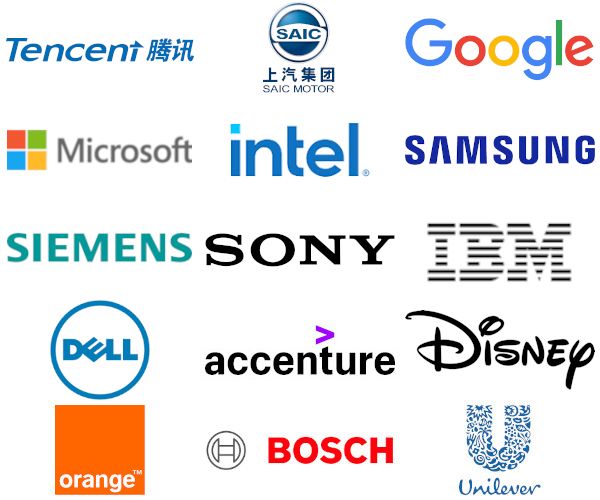 our alumni work for these organisations